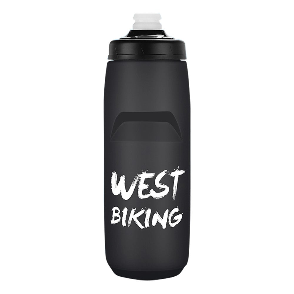 WEST BIKING YP0721042 750ML PP+Silicone Water Bottle Outdoor Camping Drinking Cup BPA Free, without FDA Certification