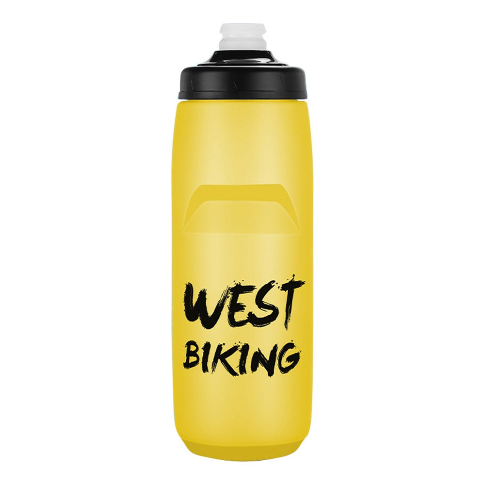 WEST BIKING YP0721042 750ML PP+Silicone Water Bottle Outdoor Camping Drinking Cup BPA Free, without FDA Certification