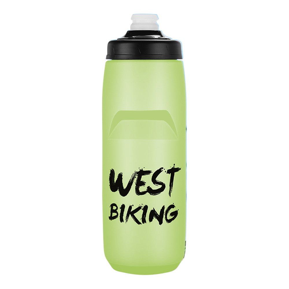 WEST BIKING YP0721042 750ML PP+Silicone Water Bottle Outdoor Camping Drinking Cup BPA Free, without FDA Certification