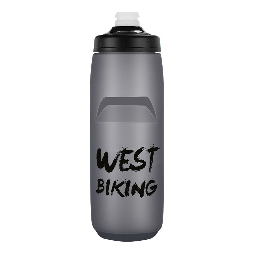 WEST BIKING YP0721042 750ML PP+Silicone Water Bottle Outdoor Camping Drinking Cup BPA Free, without FDA Certification
