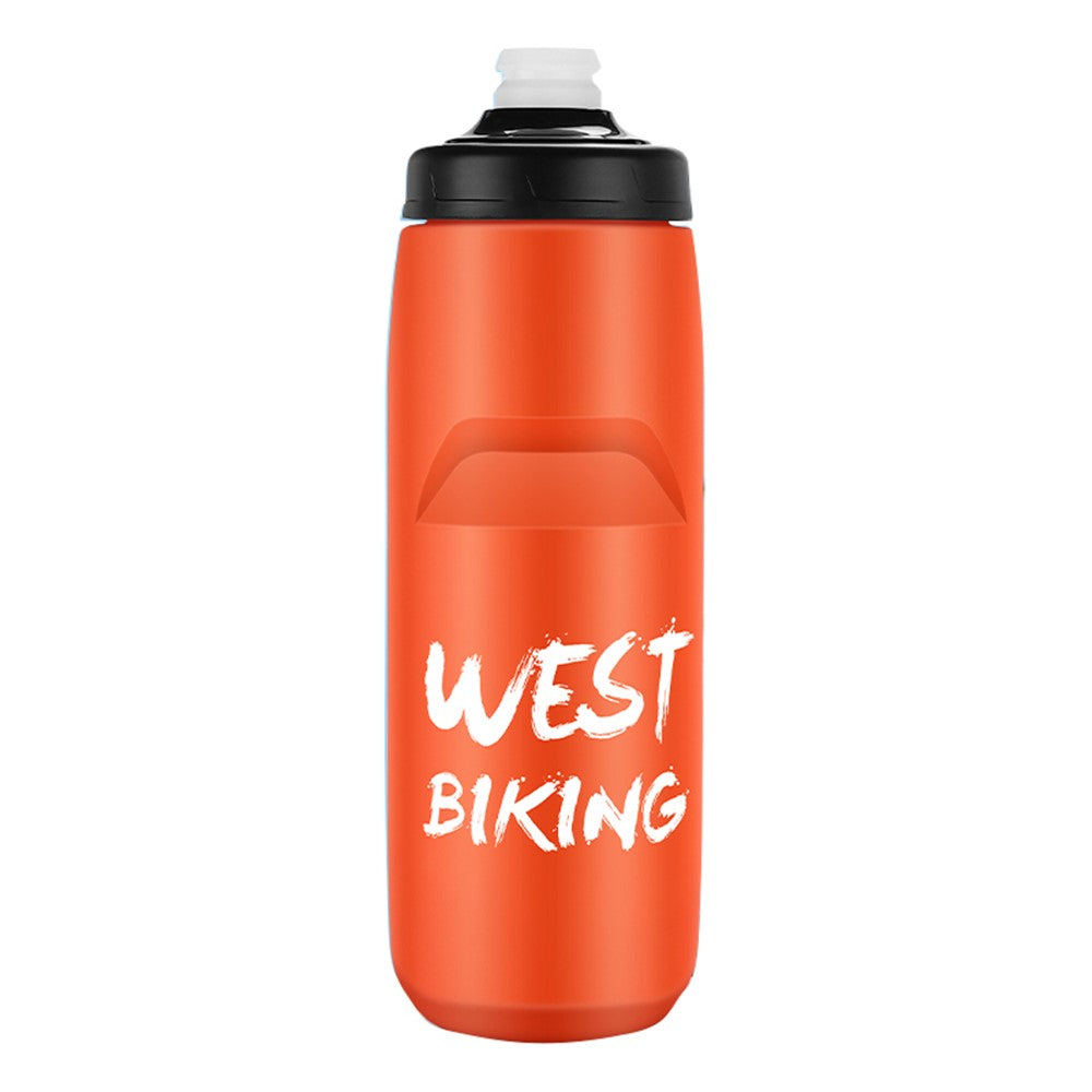 WEST BIKING YP0721042 750ML PP+Silicone Water Bottle Outdoor Camping Drinking Cup BPA Free, without FDA Certification