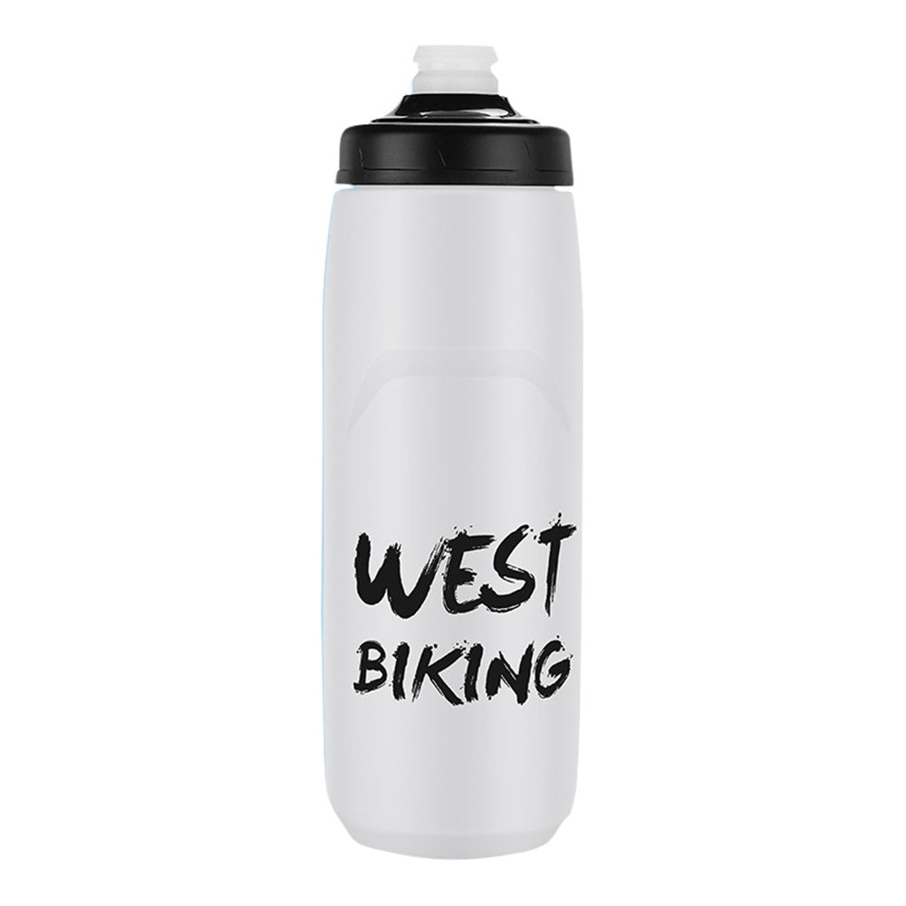 WEST BIKING YP0721042 750ML PP+Silicone Water Bottle Outdoor Camping Drinking Cup BPA Free, without FDA Certification