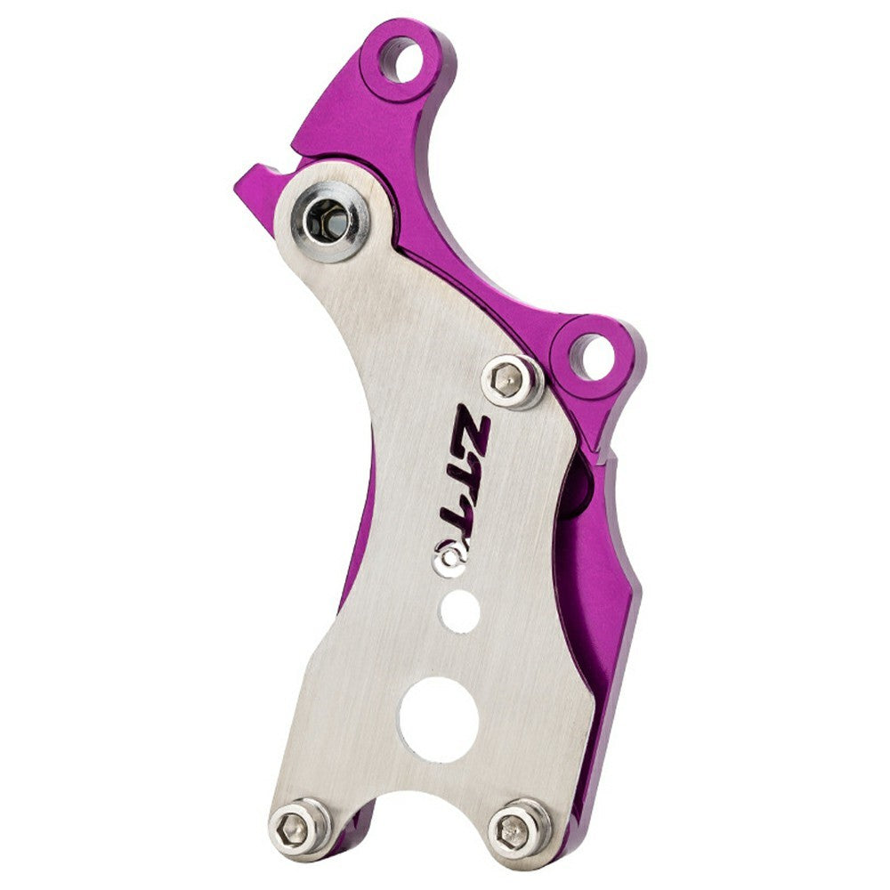 ZTTO Aluminum Alloy + Stainless Steel Bicycle Disc Brake Adapter Fixed Seat Post Adapter