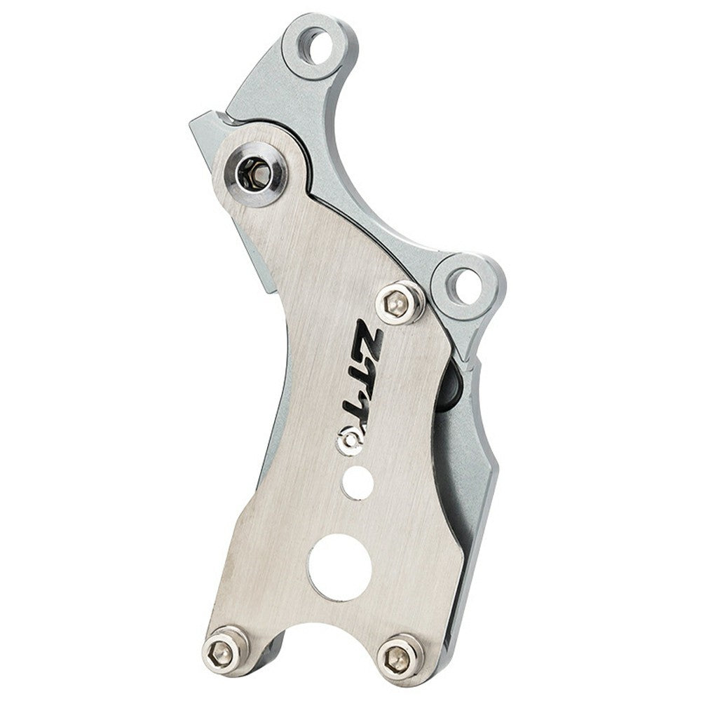 ZTTO Aluminum Alloy + Stainless Steel Bicycle Disc Brake Adapter Fixed Seat Post Adapter