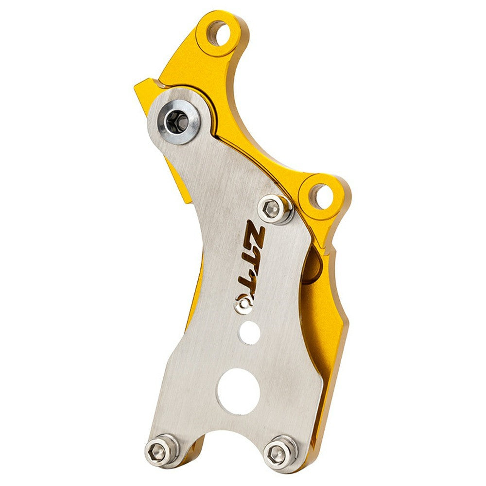 ZTTO Aluminum Alloy + Stainless Steel Bicycle Disc Brake Adapter Fixed Seat Post Adapter