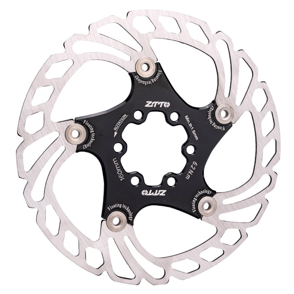 ZTTO FDDP2 Bicycle Floating Disc Brake Rotor for Mountain Bikes 6-Bolt Brake Disc