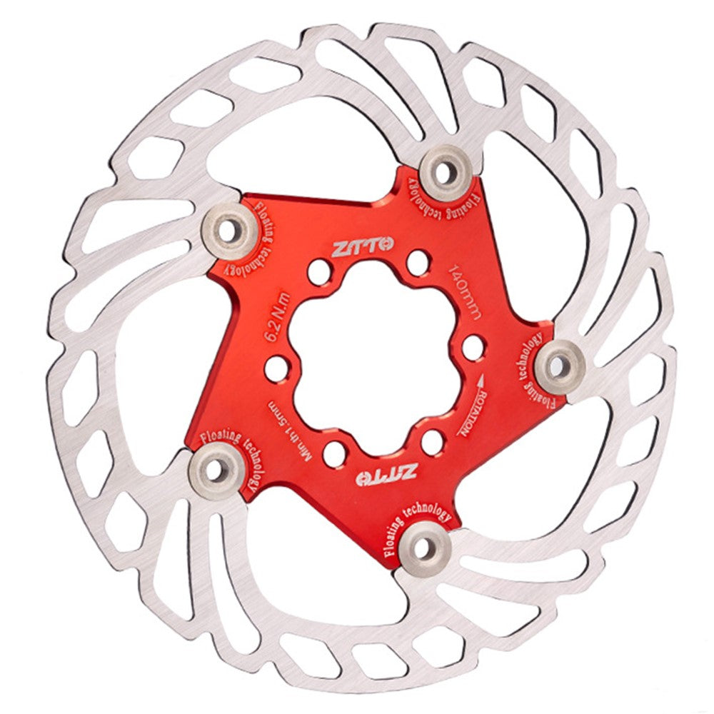 ZTTO FDDP2 Bicycle Floating Disc Brake Rotor for Mountain Bikes 6-Bolt Brake Disc
