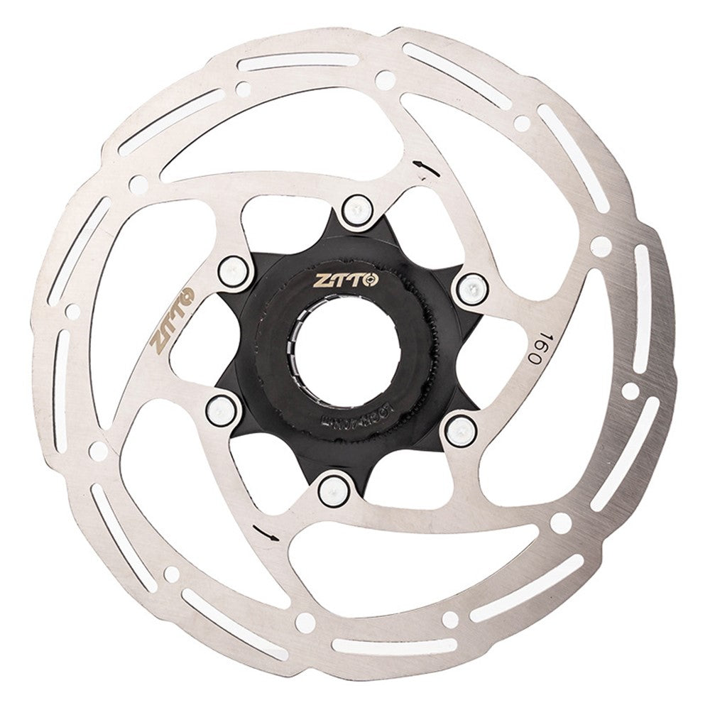 ZTTO ZSDP Stainless Steel Bicycle Middle Lock Disc Road Mountain Bike Brake Pad with Lock Lid