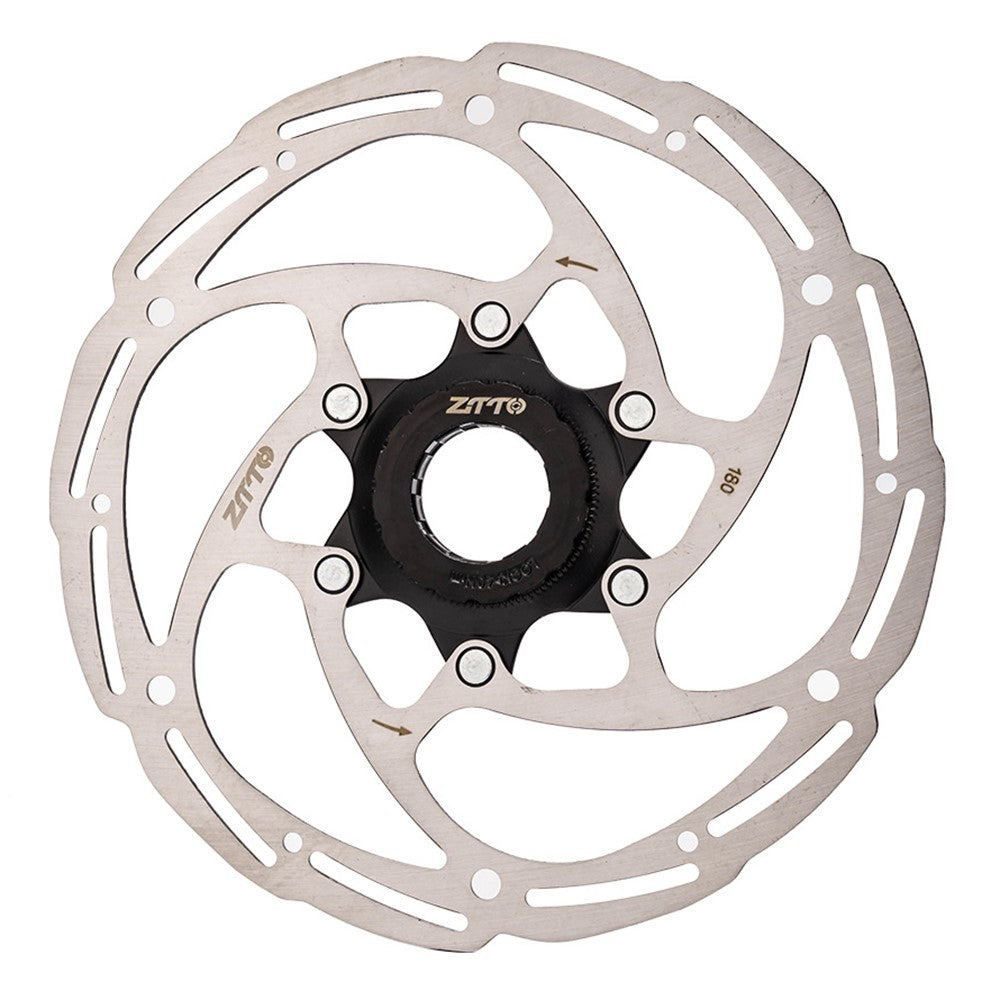 ZTTO ZSDP Stainless Steel Bicycle Middle Lock Disc Road Mountain Bike Brake Pad with Lock Lid