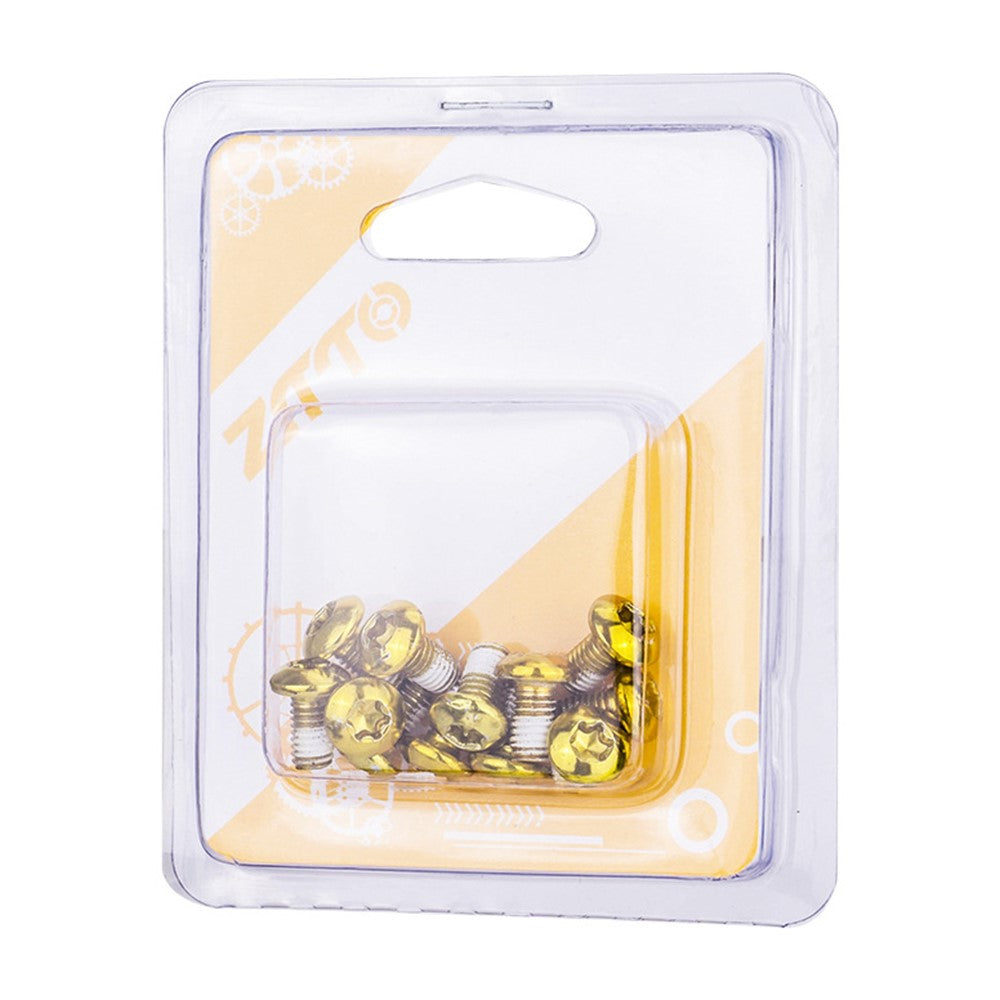 ZTTO 12Pcs M5x10mm Bicycle Disc Screw Alloy Steel Mountain Bike Disc T25 Screws