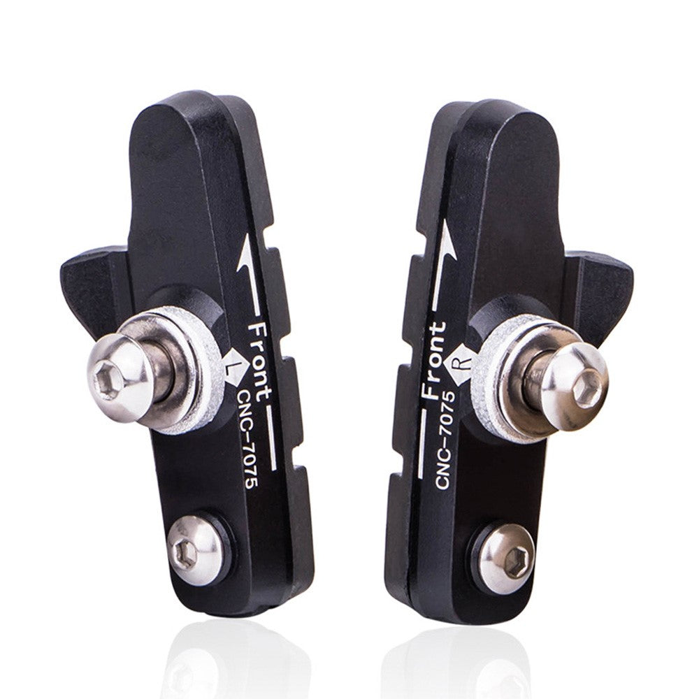 ZTTO 1 Pair Road Bike C-Brake Pad Aluminum Alloy Brake Block Bicycle Parts