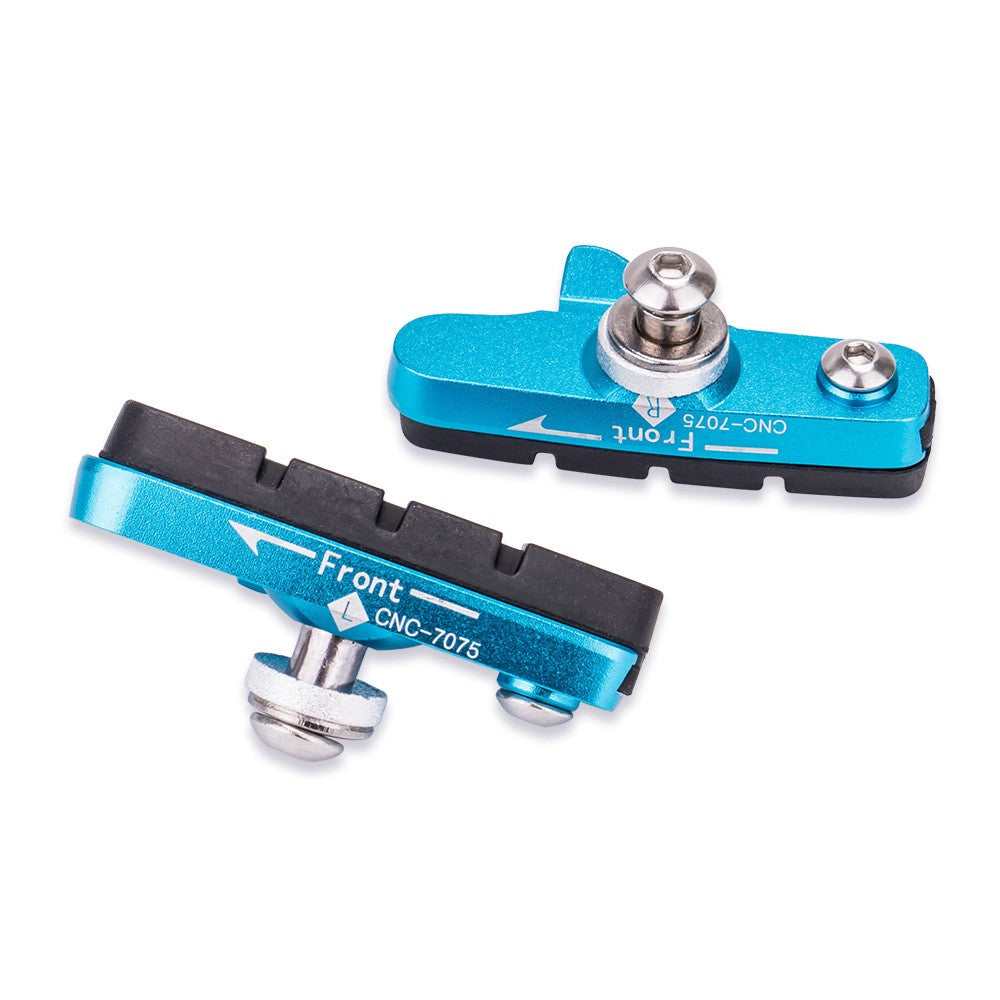 ZTTO 1 Pair Road Bike C-Brake Pad Aluminum Alloy Brake Block Bicycle Parts