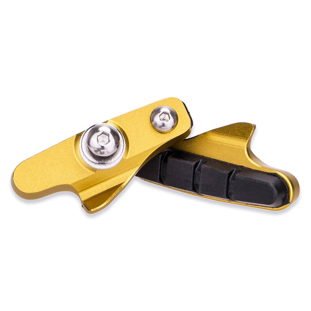 ZTTO 1 Pair Road Bike C-Brake Pad Aluminum Alloy Brake Block Bicycle Parts