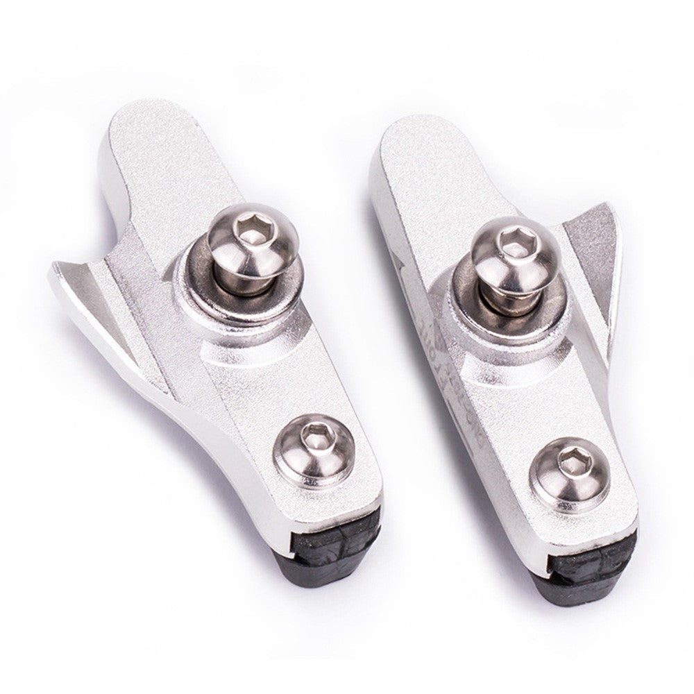 ZTTO 1 Pair Road Bike C-Brake Pad Aluminum Alloy Brake Block Bicycle Parts