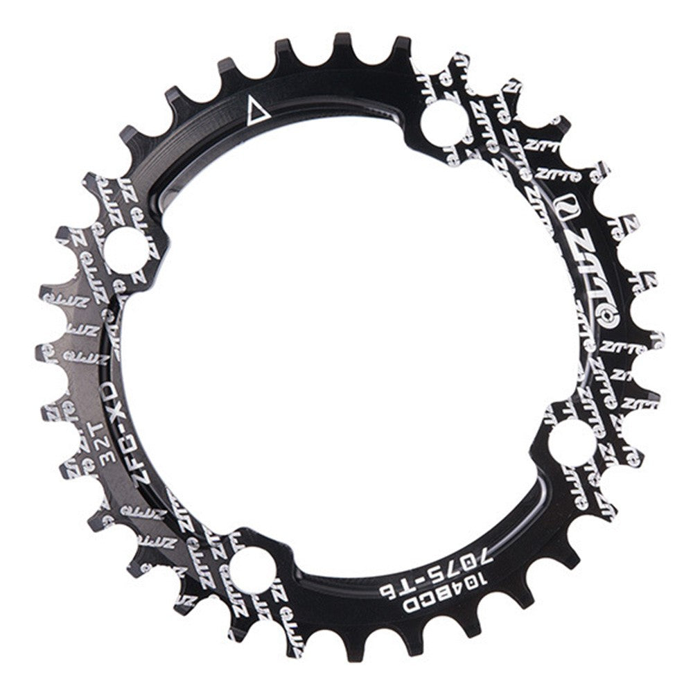 ZTTO 104BCD Positive Negative Teeth Bike Single Chainring Aluminum Alloy Crankset Single Speed Disc