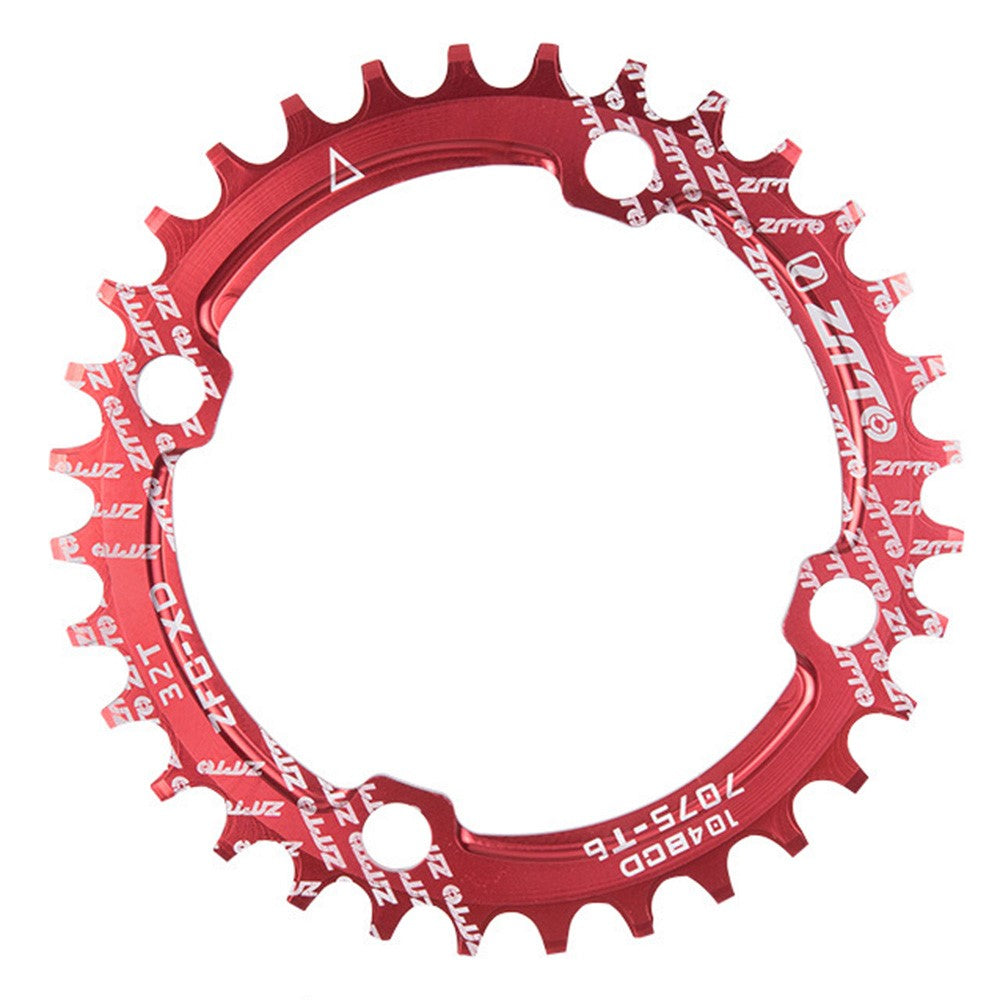 ZTTO 104BCD Positive Negative Teeth Bike Single Chainring Aluminum Alloy Crankset Single Speed Disc