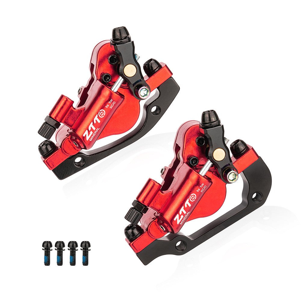 ZTTO XLYD1 1 Pair Front + Rear Aluminum Alloy MTB Bike Line Pulling Hydraulic Disc Brake Calipers