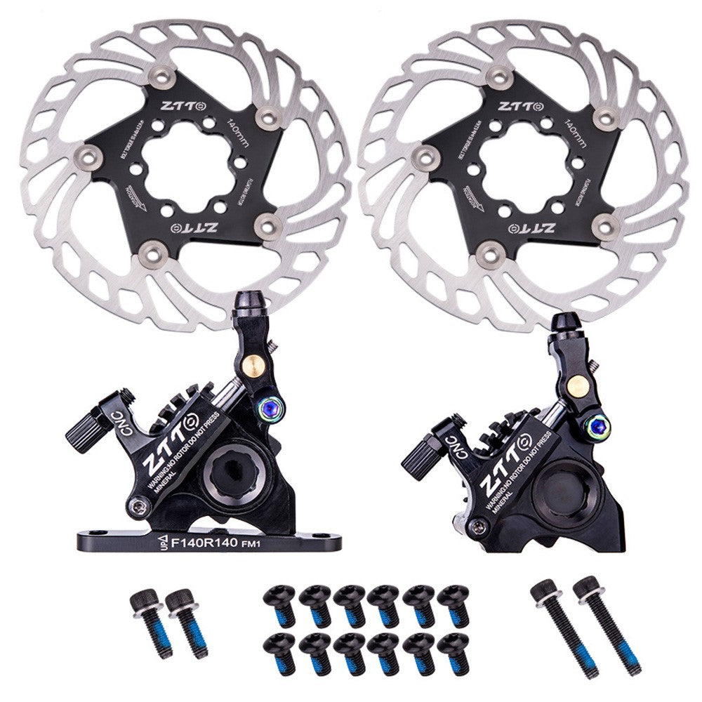 ZTTO GLDS 1 Pair Aluminum MTB Bike Disc Brake Set Cycling Accessory for Road Bicycle