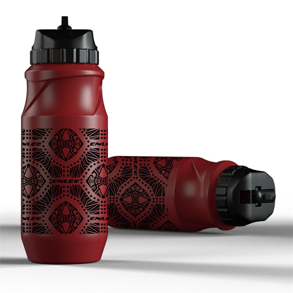 ENLEE Sports Water Bottle 650ML Mountain Bike Water Bottle Cup for Outdoors Camping Cycling Fitness Gym BPA Free, without FDA Certificate