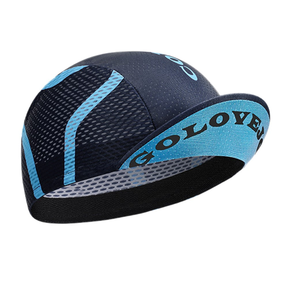 GOLOVEJOY XMZ287 Anti-UV Breathable Hat Cycling Skull Cap Under Helmet Liner with Sun Visor