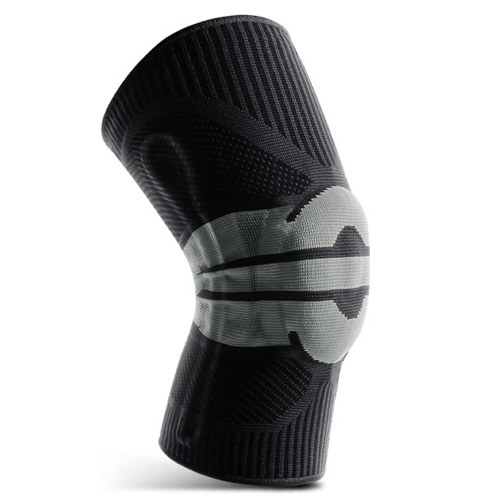 KYNCILOR AB058 Breathable Knee Support Brace Silicone Kneecap for Running Riding Basketball 1/Pc Elastic Knitted Knee Protective Pads