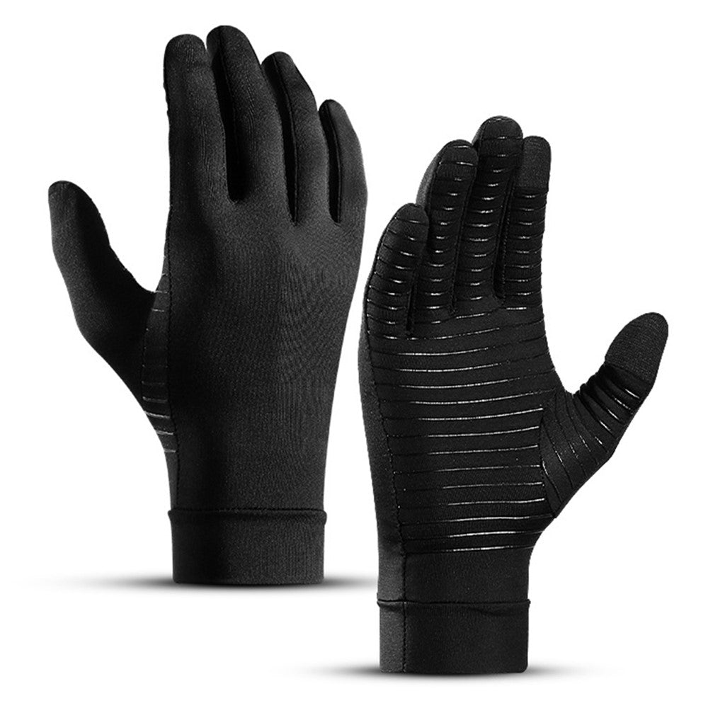 KYNCILOR A0047 1Pair Full Finger Compression Gloves Arthritis Protector for Women/Men Relieve Pain Gloves with Touchscreen Tips for Swelling Rheumatoid