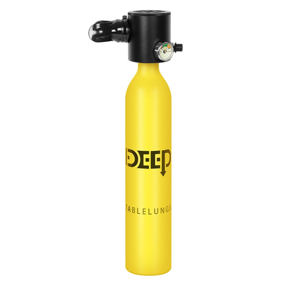DIDEEP X3000 5-10 Mins 0.5L Air Diving Cylinder Mini Scuba Tank for Underwater Exploration Emergency Rescue