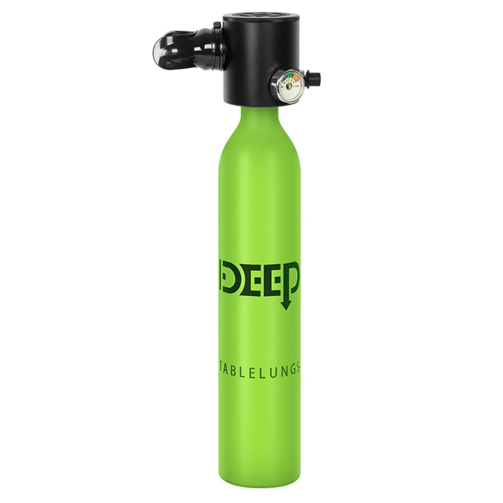 DIDEEP X3000 5-10 Mins 0.5L Air Diving Cylinder Mini Scuba Tank for Underwater Exploration Emergency Rescue