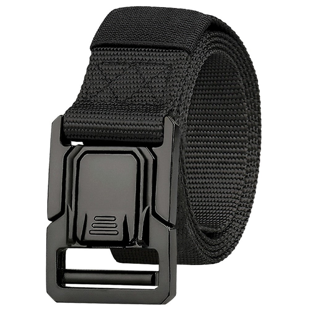 SN-P113 125x3.8cm Men's Nylon Web Tactical Belt Adjustable Work Belt with Zinc Alloy Buckle