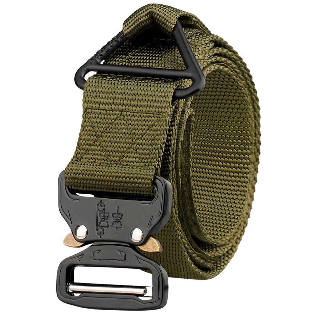 SN-P003 Outdoor Training 3.8cm Men Tactical Belt Imitation Nylon Waistband with Quick Release Buckle, Length: 125cm