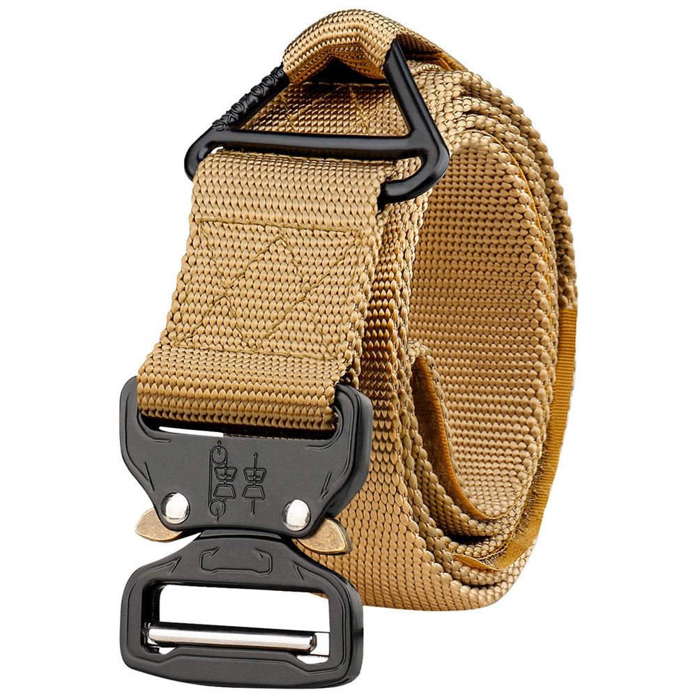 SN-P003 Outdoor Training 3.8cm Men Tactical Belt Imitation Nylon Waistband with Quick Release Buckle, Length: 125cm
