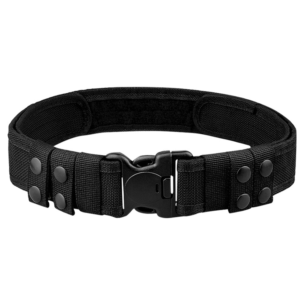 SN-032 100-135cm Oxford Cloth Webbing Belt Magic Tape Tactical Training Work Belt with Plastic Buckle
