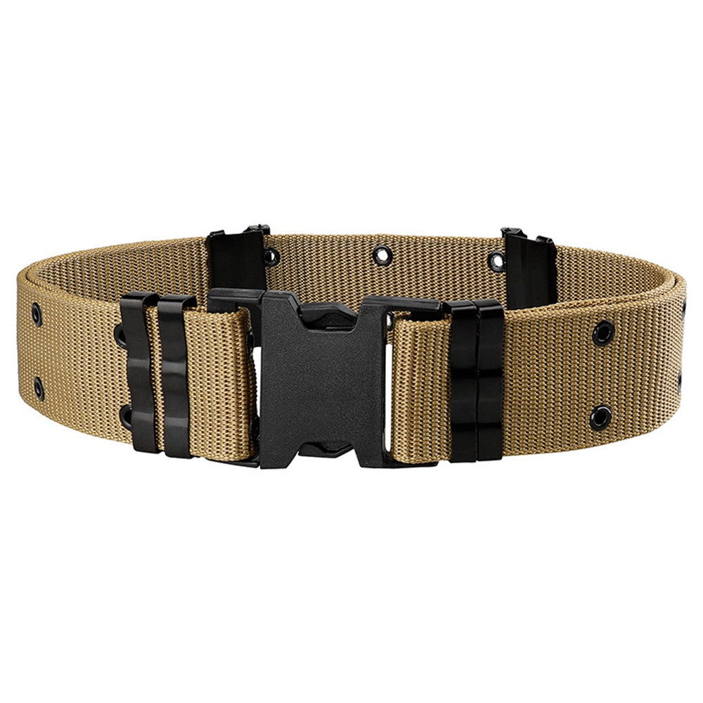 SN-030 125x5.5cm Polypropylene Webbing Belt Student Tactical Training Work Belt with Plastic Buckle