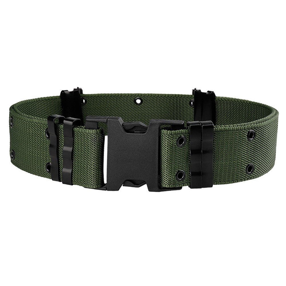 SN-030 125x5.5cm Polypropylene Webbing Belt Student Tactical Training Work Belt with Plastic Buckle