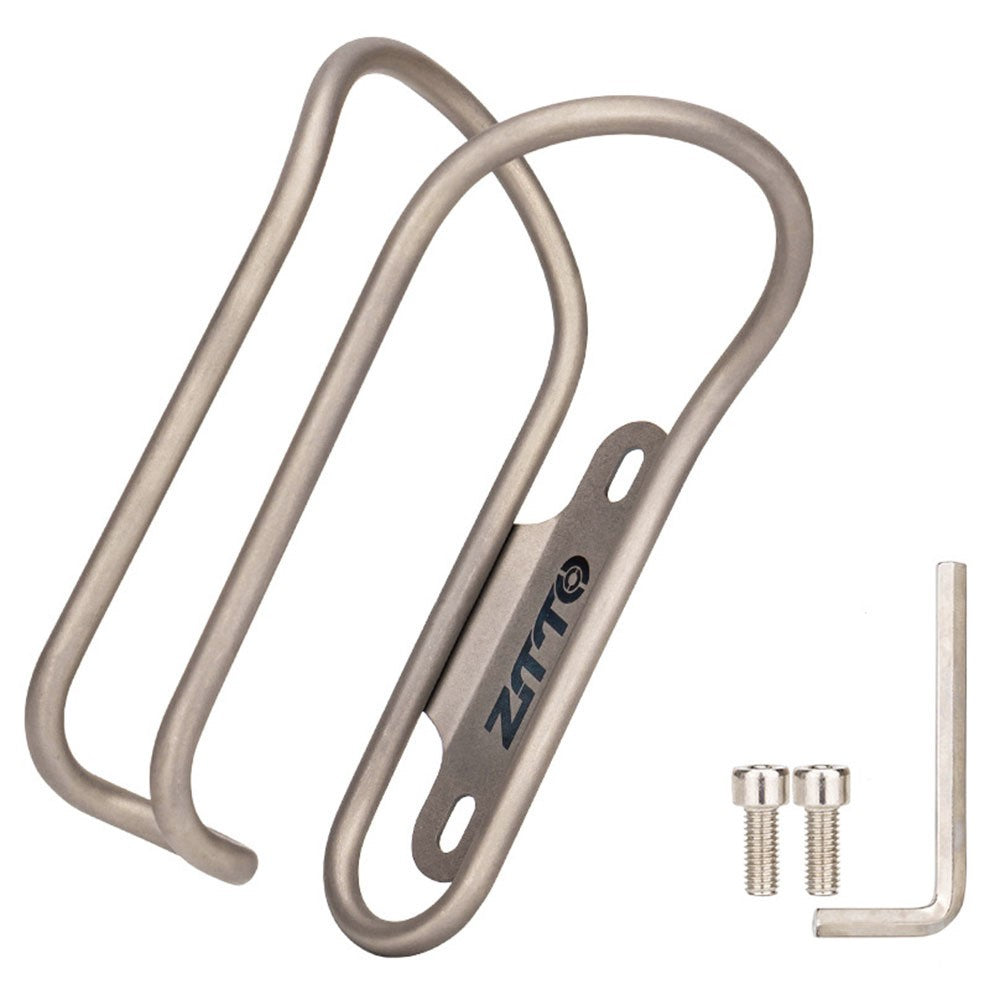 ZTTO Titanium Alloy Water Bottle Cage Road Mountain Bike Water Bottle Holder