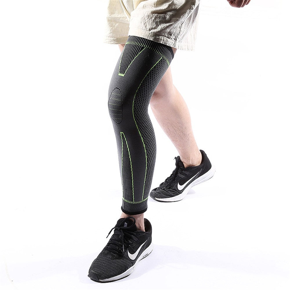 KYNCILOR AB048 1Pc Sports Fitness Basketball Knee Guard Knitted Elastic Running Cycling Anti-strain Knee Pad Sleeve Protector