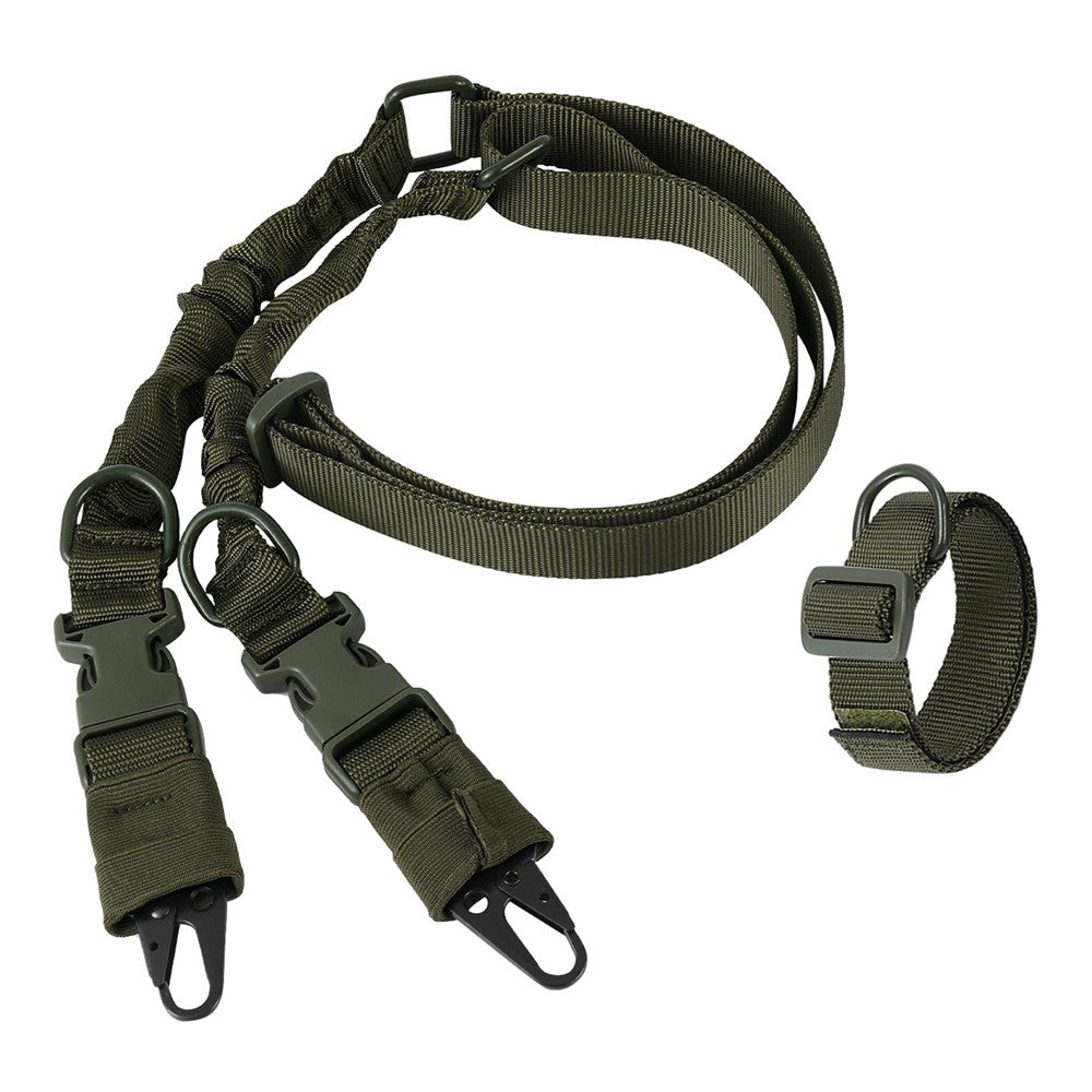 038-1 134-194cm Adjustable Outdoor Gun Sling Two Points Rifle Sling CS Tactical Strap