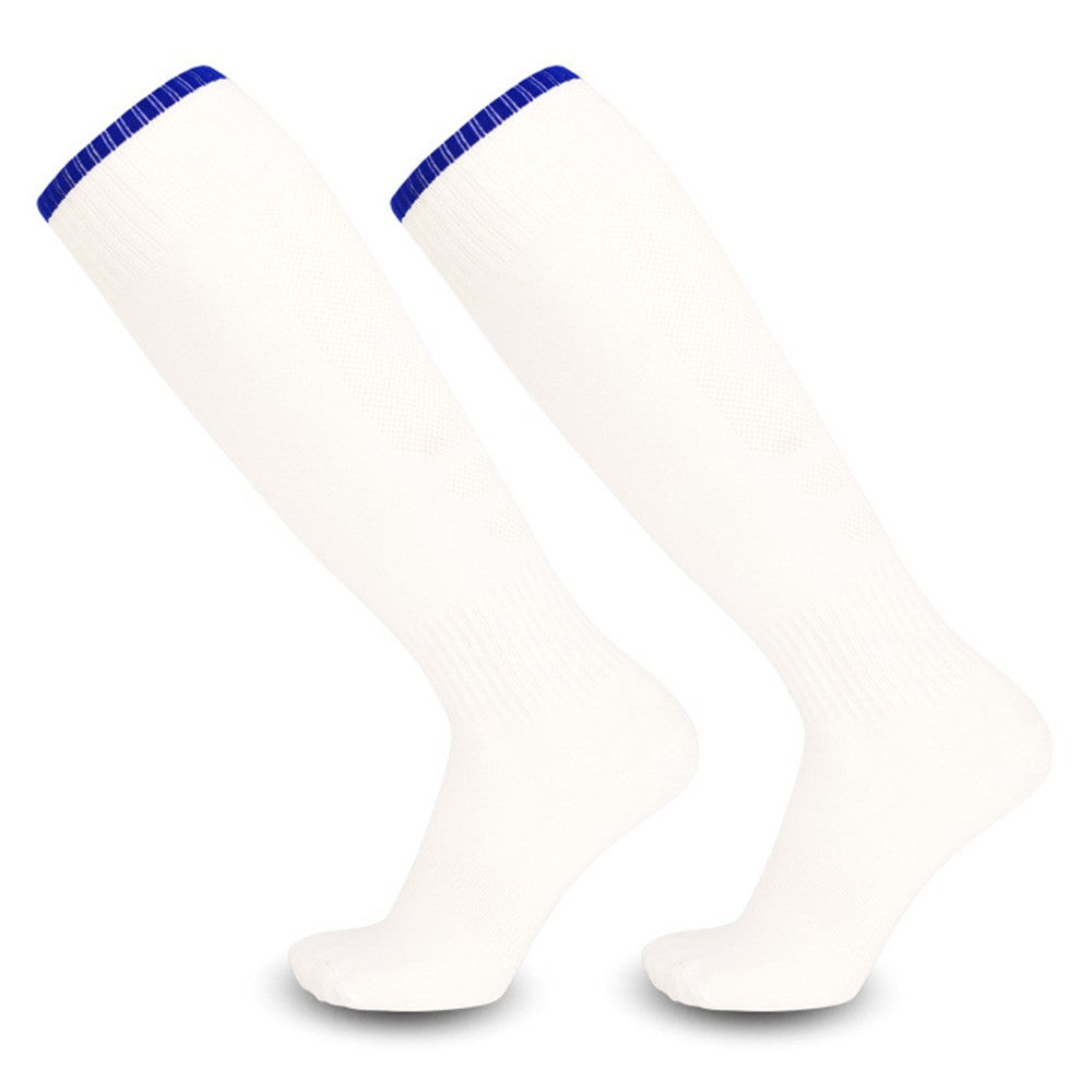 1 Pair Kids Soccer Socks Summer Breathable High Tube Anti-Skid Sports Socks