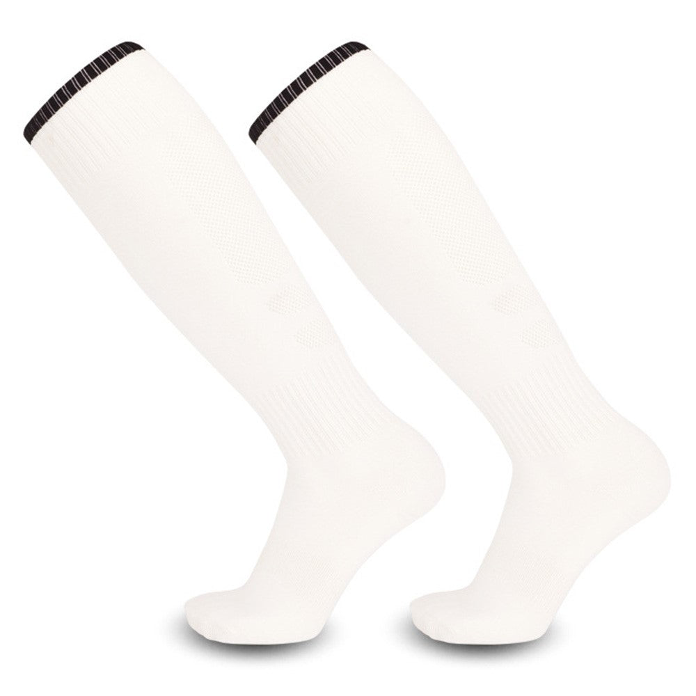 1 Pair Kids Soccer Socks Summer Breathable High Tube Anti-Skid Sports Socks