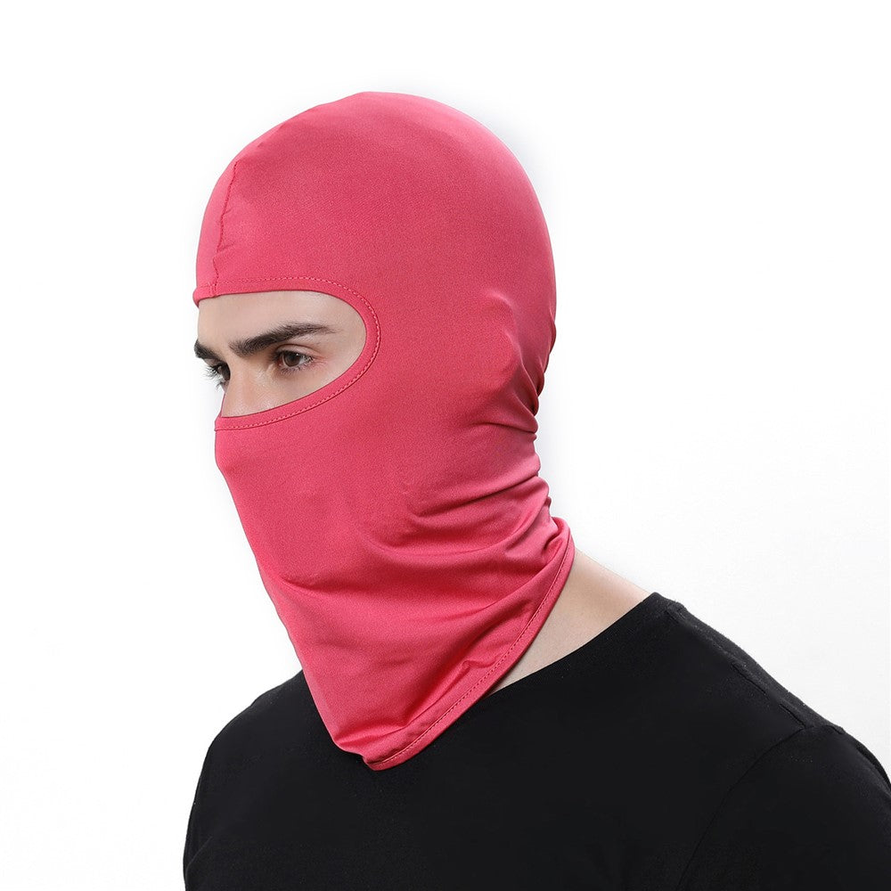 Solid Color Outdoor Cycling Sunproof Windproof Headgear Cap Bike Hiking Scarf Neck Face Cover