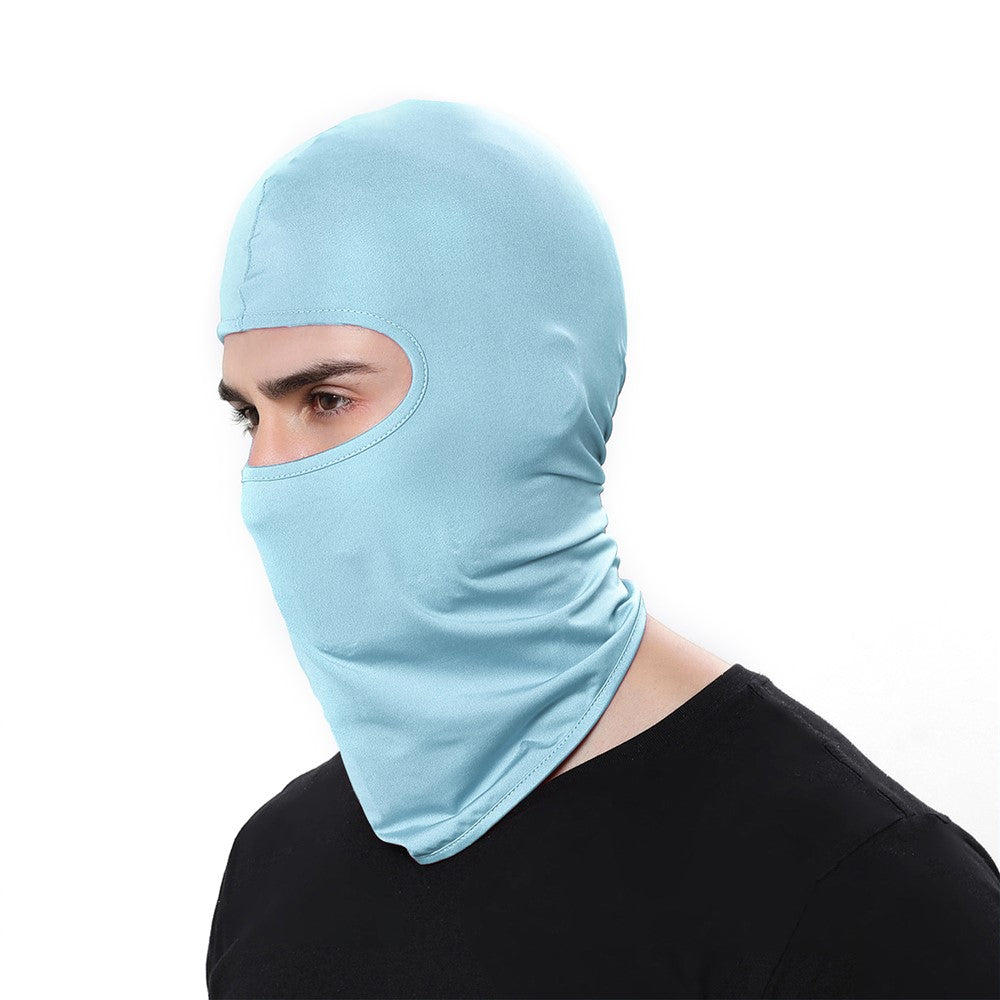 Solid Color Outdoor Cycling Sunproof Windproof Headgear Cap Bike Hiking Scarf Neck Face Cover