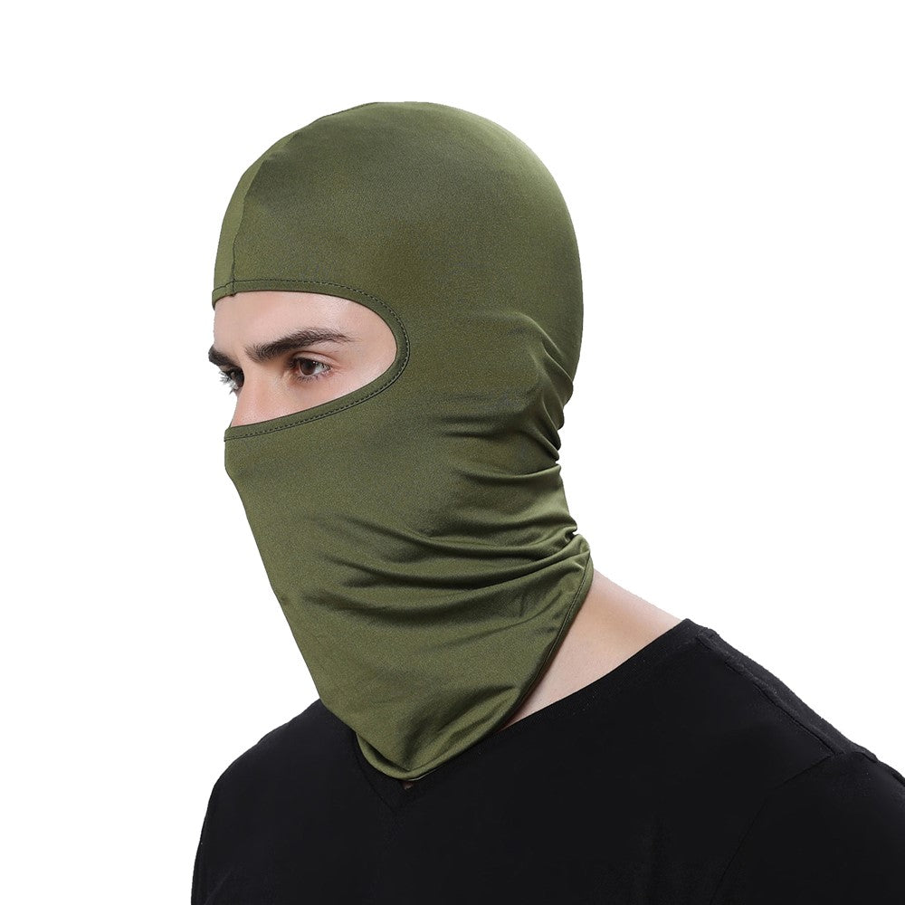 Solid Color Outdoor Cycling Sunproof Windproof Headgear Cap Bike Hiking Scarf Neck Face Cover