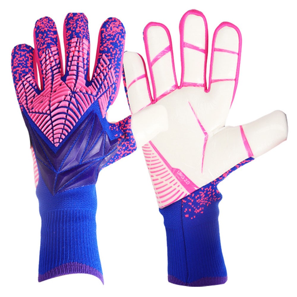 1 Pair Breathable Football Training Mittens Non-Silp Latex Protection Professional Goalkeeper Gloves