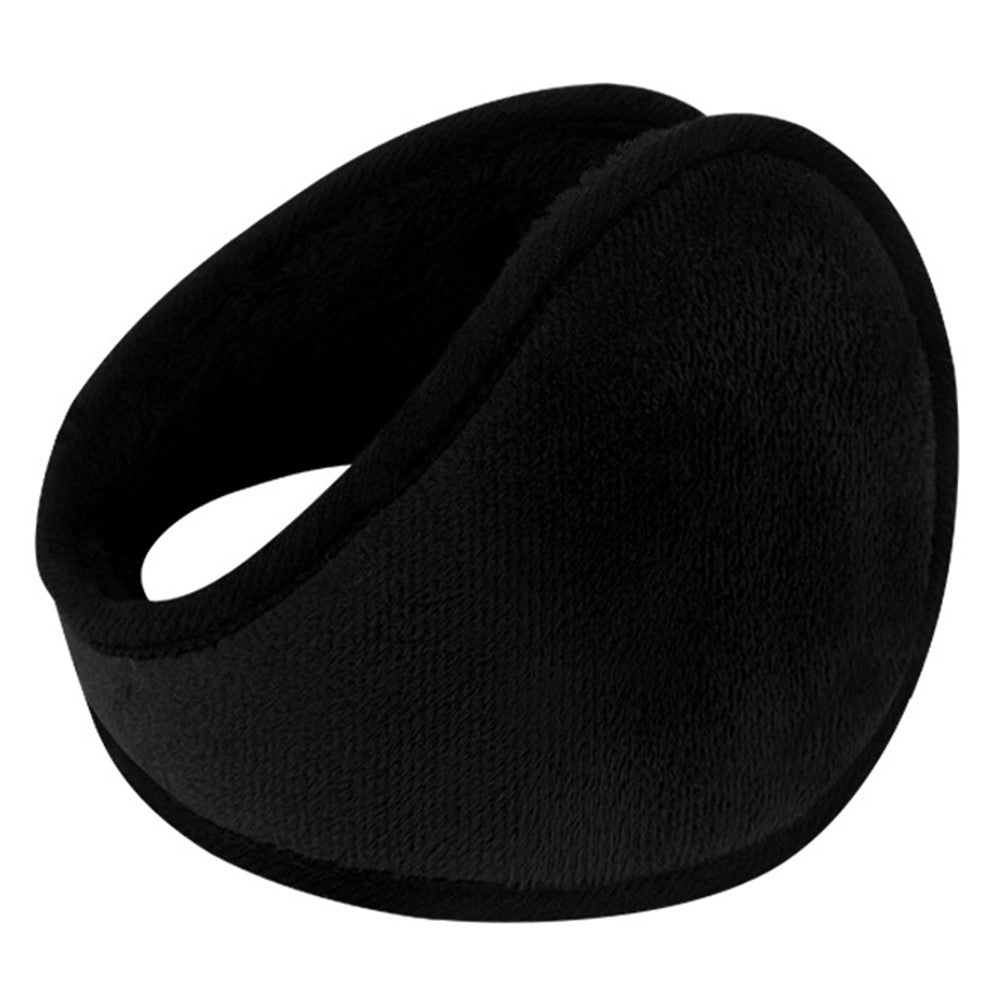 Winter Motorcycle Earmuffs Outdoor Skiing Ear Warmers Foldable Crystal Velvet Thermal Ear Covers