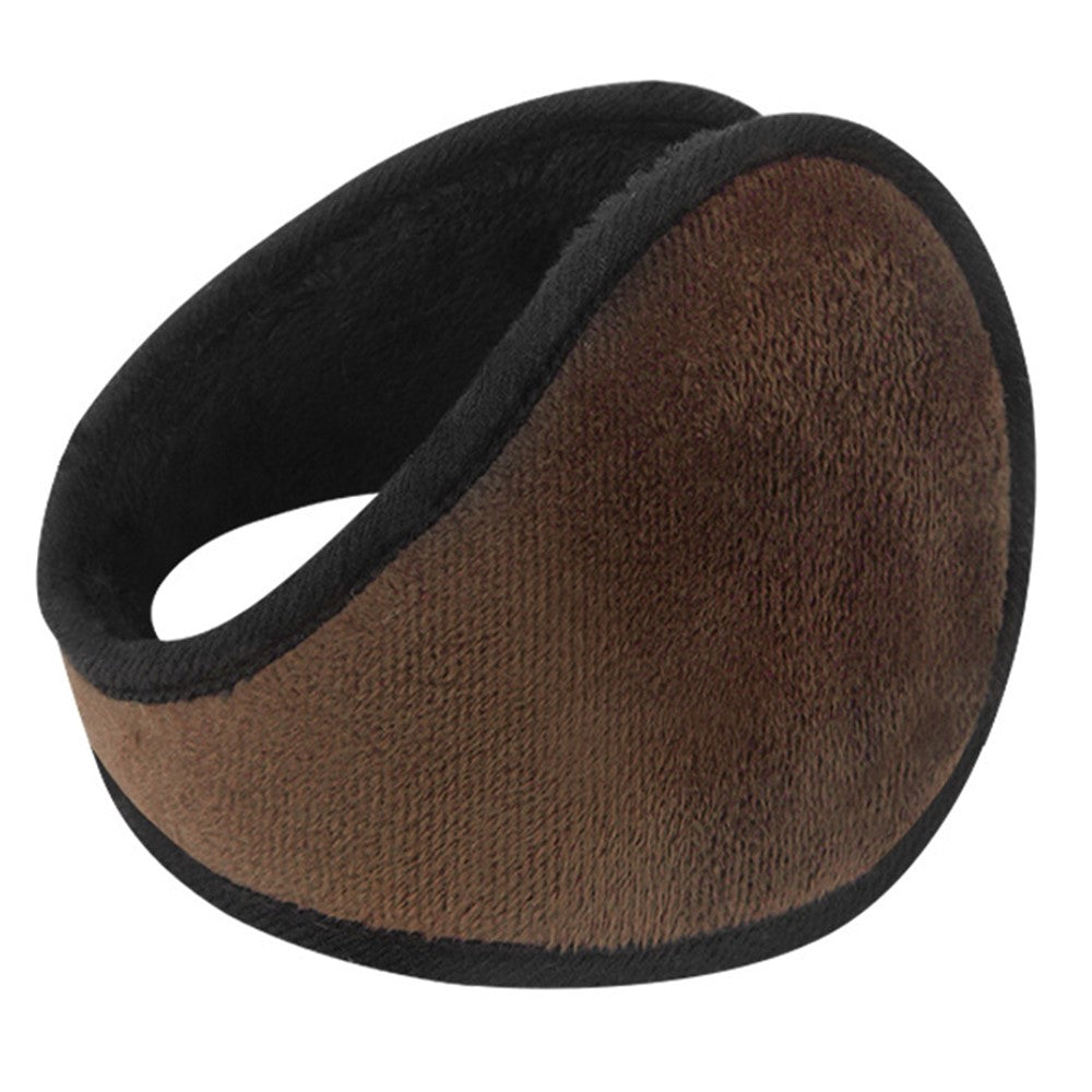 Winter Motorcycle Earmuffs Outdoor Skiing Ear Warmers Foldable Crystal Velvet Thermal Ear Covers