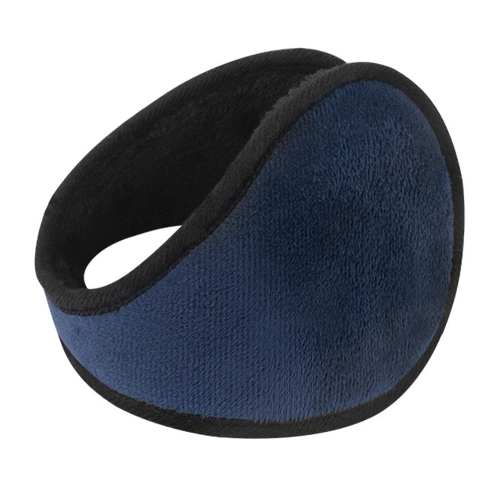 Winter Motorcycle Earmuffs Outdoor Skiing Ear Warmers Foldable Crystal Velvet Thermal Ear Covers