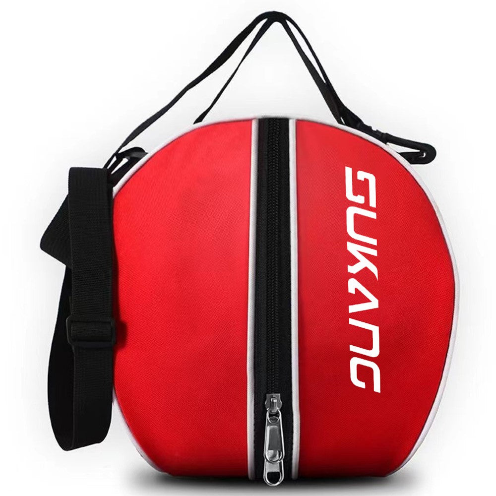 Durable Polyester Fiber Basketball Bag 30cm Sports Training Backpack with Adjustable Shoulder Strap
