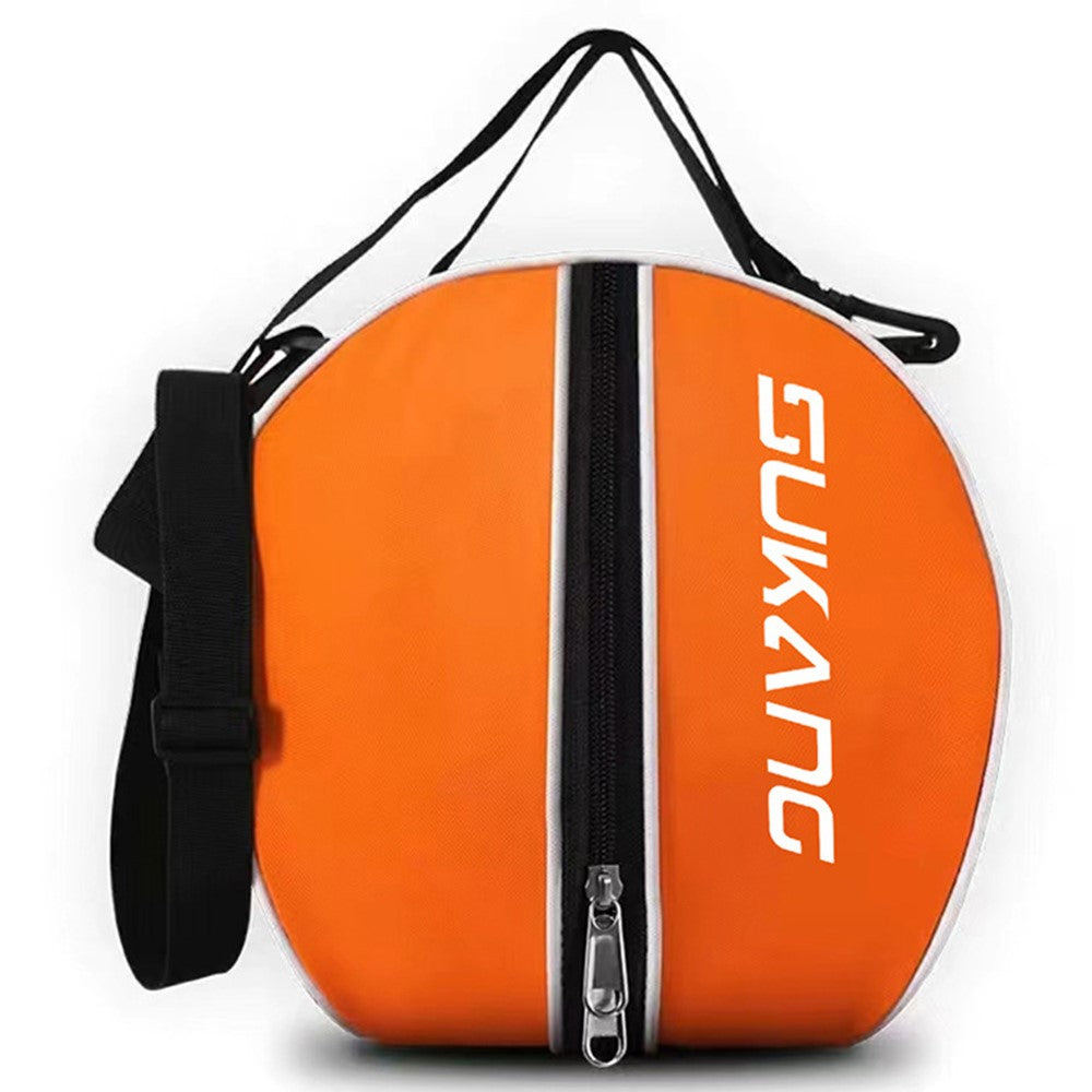 Durable Polyester Fiber Basketball Bag 30cm Sports Training Backpack with Adjustable Shoulder Strap