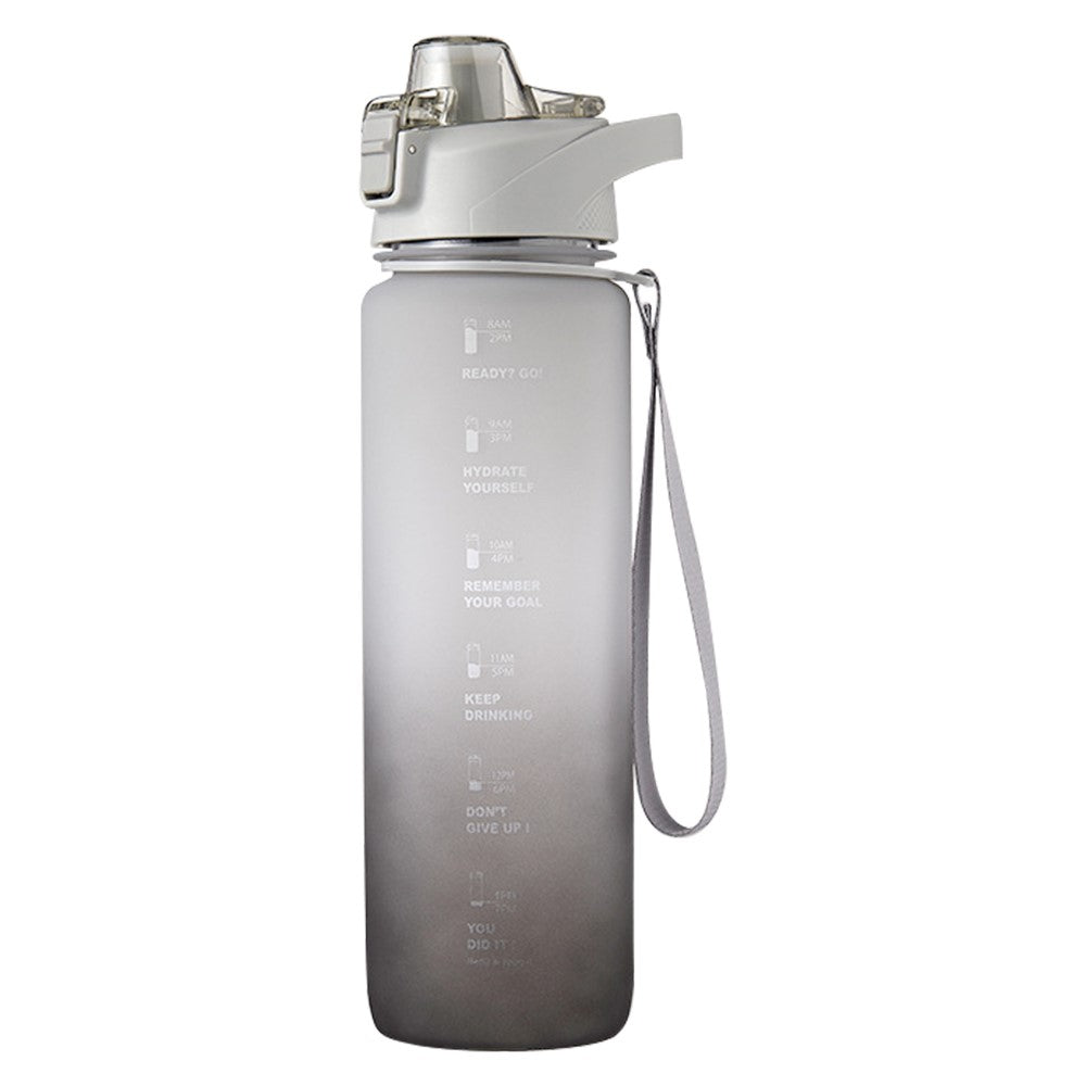 Summer Outdoor Sports PC Water Bottle 1000ml Large Capacity Portable Space Cup BPA Free, No FDA