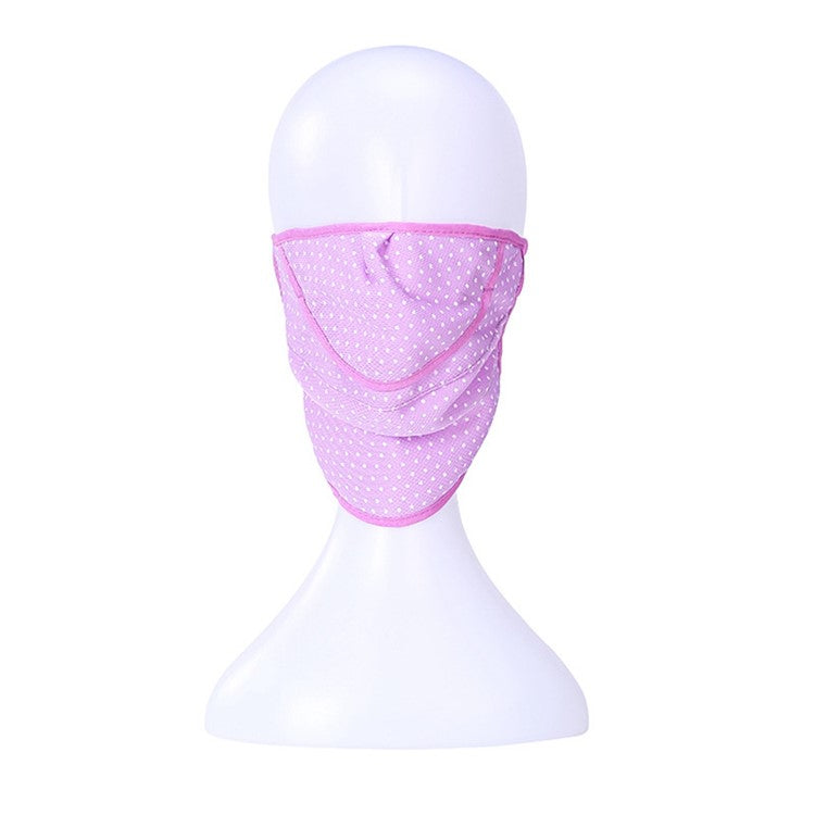 Cooling Face Mask Summer Outdoor Cycling Breathable Windproof Face Cover Adjustable UV Protection Mask